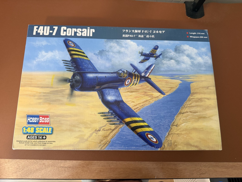 Hobby Boss 1/48 80392 F4U-7 Corsair KIT 6227