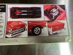 Monogram 1/24 scale 1957 Chevy Bel Air Classic Cruiser model car kit