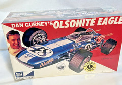 MPC 1/25 Scale Model Kit Dan Gurney’s Olsonite Eagle #6026 Sealed Grand Prix Dad