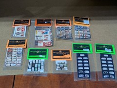 Prestons Car Parts – #2 – 1:24 Scale – Assorted License Plate Decals – NOS