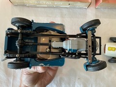 Hubley 852K Indy Car & 853K Hot Rod – RARE Factory Built Store Displays w/ bases