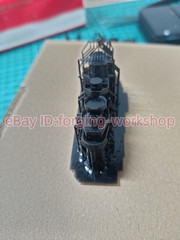 NEW 1 /700 island structure of the U.S. Essex class aircraft carrier Unpainted
