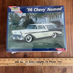 + Revell Monogram 1:25 ’56 Chevy Nomad Plastic Model Kit 85-2489 NIB Sealed
