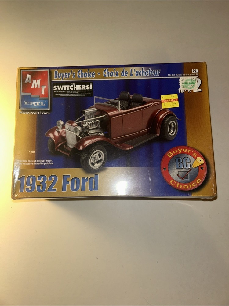 AMT Ertl 1932 Ford Buyer’s Choice 1:25 Scaled Sealed In Plastic