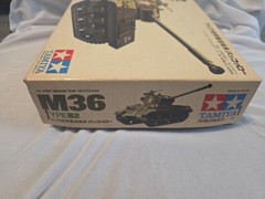 Tamiya Mokei 1/35 Vintage Motorized US Army M36 B2 Medium Tank MT122 Year 1968
