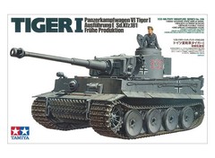 Tamiya 1/35 Military Miniature No.216 German Army Heavy Tank Tiger I Early Type