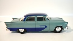Vintage Jo-Han 1956 PLYMOUTH 4 DOOR Belveder Sedan Promo Model With Box