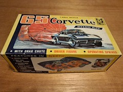 VINTAGE MPC 1965 CORVETTE STING RAY 1/25 SCALE MODEL KIT – GREAT CONDITION!!!!!!