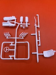 LA Dart Drag Car Engine Trans Headers Seat Cage Model Parts MPC 1:25 New 5