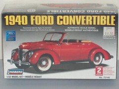 Lindberg 1/32 Scale 1940 Ford Convertible – Factory Sealed