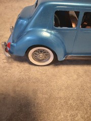 IDEAL ITC LATE 1930S STYLE ROLLS ROYCE 1:24 BUILT PAINTED DETAILED MODEL C.1950S