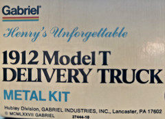 Vintage 1977 Gabriel 1912 Model T Delivery Truck Metal Kit Sealed Contents!