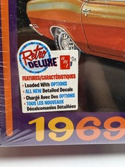 AMT 1969 Ford Torino Cobra Fastback 1:25 Scale Plastic Model Car Kit 1217