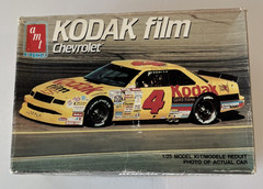 Vintage AMT Ertl Kodak Film Chevy Lumina NASCAR Model Kit Open Box