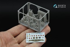 Quinta Studio 1:35 U.S. Diamond T 968A Cargo truck Interior 3D Decal Mirror Mode