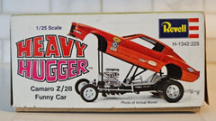 VTG 1:25 SCALE CAMARO HEAVY HUGGER FUNNY CAR 1996 REVELL KIT Partial Build 1342