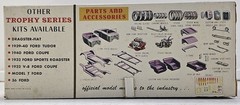 Vintage AMT TROPHY SERIES 29 FORD / ALA CART Please Read Description
