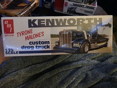 2019 AMT Kenworth Tyrone Malone’s Custom Drag Truck Model Kit Factory Sealed
