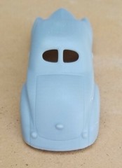ABS-LIKE RESIN 3D PRINTED 1/43 1941 WILLYS COUPE BODY. GASSER DRAG
