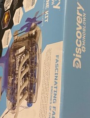 Discovery Mindblown DIY Model Engine Kit – 4-Cylinder STEM Toy for Kids & Adults