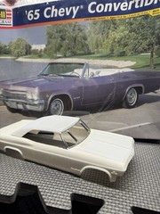 1:25 For 65 Revell Impala Resin “G”Convertible Up-top. Kit Not Included