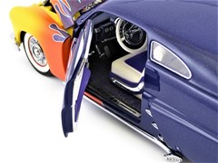 1950 Mercury Merc Hot Rod Classic Car Race Custom Chopped Dragster Carousel YELO