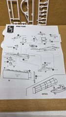 Ford LNT 8000 Snow Plow ONE SIDED SNOW PLOW 1:25 AMT NEW Model Kit PARTS