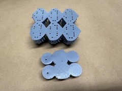 SMOOTHIE SPIKED LUG NUTS 1/25 Scale 3d Printed Resin 1 TON Dually WHEELS & Tires