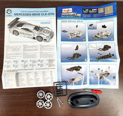 Dragon 1999 Mercedes-Benz CLK-GTR 1/24 Scale Plastic Model Kit #8013x