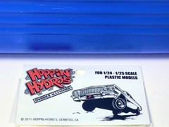 Hoppin Hydros Lowrider Gold Rims WHITEWALL Tires Wheels Model Car Parts