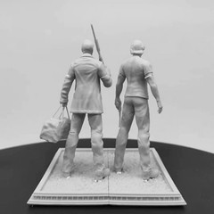1/24 Resin Figures Model Kit Supernctural Sam, Dean Unpainted,Unassembled Modl.