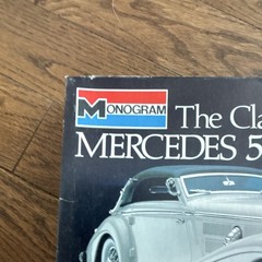 Monogram Mercedes 540K Cabriolet 1:24 Plastic Unassembled Model Kit Not Painted