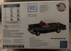1956 Chevrolet V-8 Route 66 Plastic Model Kit H1391