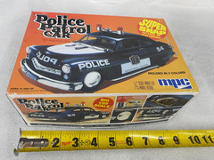 MPC model Police Patrol car 1949 Mercury Super Snap
