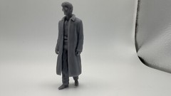 Los Angeles policeman Lt. Marion “Cobra” Cobretti 3-D printed Model Car diorama
