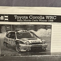Revell Toyota Corolla WRC Rally Monte-Carlo Winner 1998 1:24 Scale Kit 07362