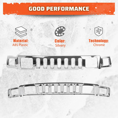 Front Grill Compatible with 2006-2010 Hummer H3 Hu1200101 15834196 Front Bumper