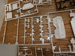 Unassembled Model Car Kit Parts Lot