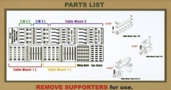 MJ Miniatures MJEZ16001 1/16 WW2 German Cable Mount set