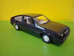 DEALER PROMO 1982 CHEVY CAVALIER BLACK WITH BOX Silver Interior