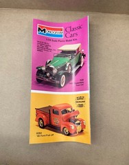 Monogram 8201 1/24 scale 1934 Duesenberg SJ Torpedo-Phaeton model kit 1972 vtg