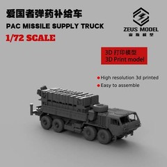 1/72/87/144 M977 Patriot ammunition resupply vehicle model Kit 3D Printed