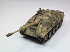 1/35 scale Vintage Jagdpanzer German Tank Built and Painted