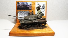 Pro Built 1/35 M41 Walker Bulldog Tank Model Display movie ”Full Metal Jacket