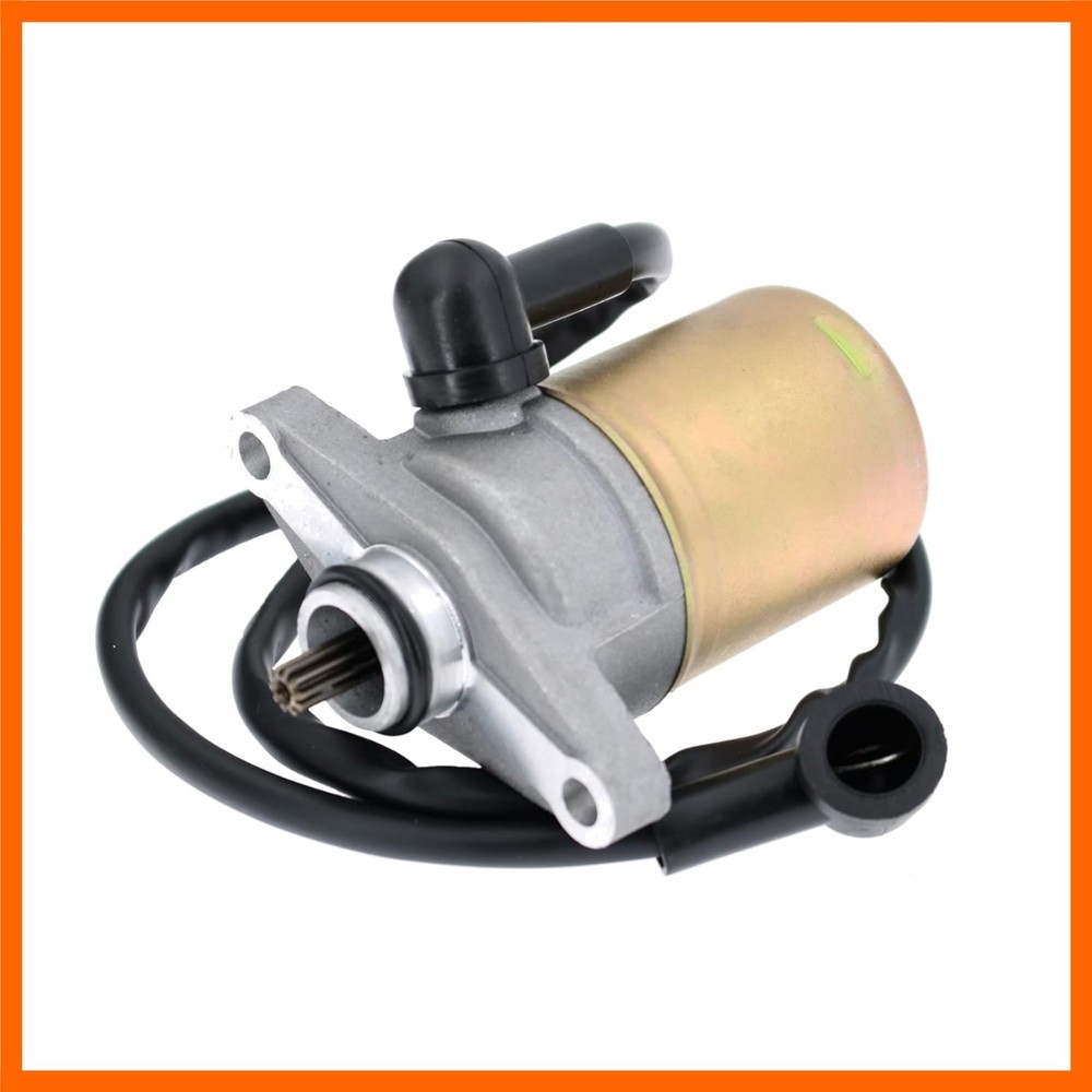 GY6 49cc 50cc 80cc 100cc Durable Starter Motor with Wire for 4-Stroke 139QMA …