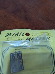 Detail Master – #2071 – 1:24 Scale – Small Mud Flaps – NOS