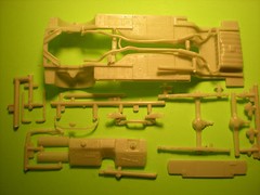 AMT ’68 Shelby Ford Mustang GT-500 1/25 Cobra Frame Axle Rear End Spindles Lot