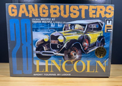 MPC – GANGBUSTERS 28 LINCOLN – 1:25 SCALE MODEL FACTORY SEALED – LIMITED EDITION