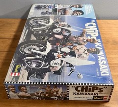 1980 Revell CHiPs 1:12 Scale Kawasaki Motorcycle FACTORY SEALED!