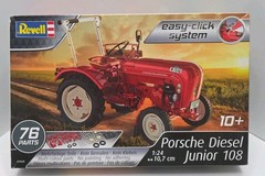 1/24 Revell Porsche Diesel Junior 108 Easy Click System *Factory Sealed Bags*